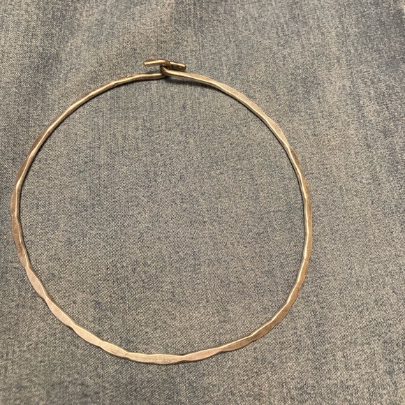 Silver Choker Necklace - Picture 1 of 3